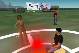 Na Matrix, quando há problemas em carregar a si próprio na rede, você morre. Em Second Life, você fica sem roupa. Sapecagem maior não há.